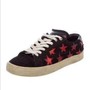 Saint Laurent | Star Leather Sneaker